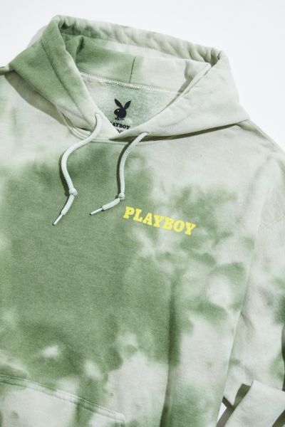 tie dye playboy hoodie