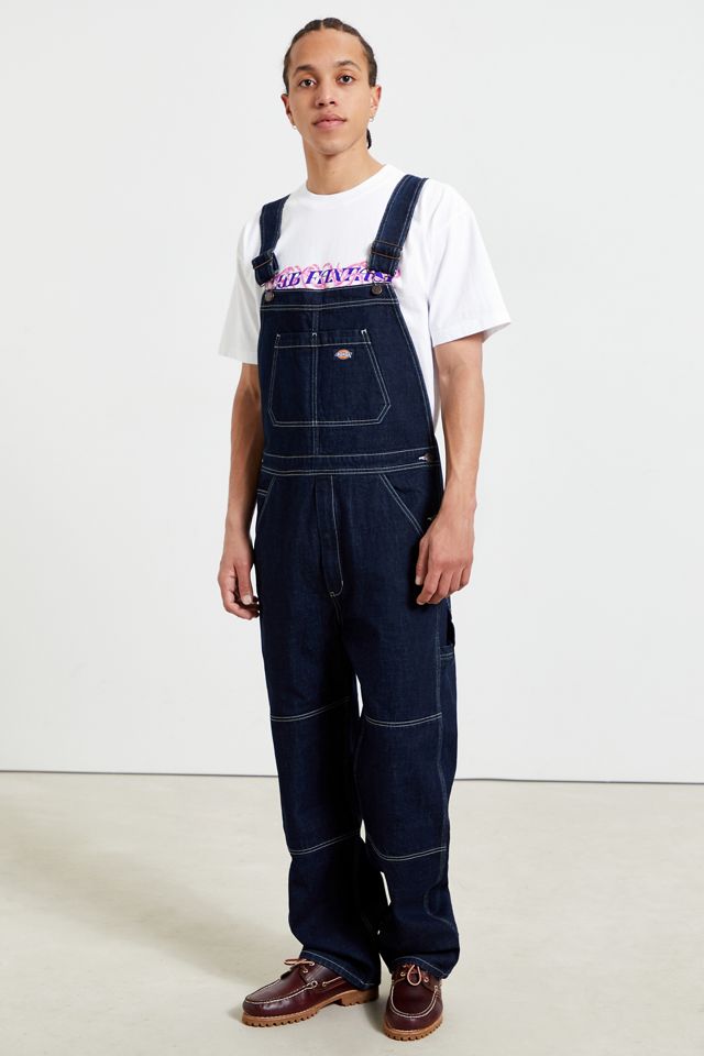 Dickies Rinsed Denim Overall Urban Outfitters