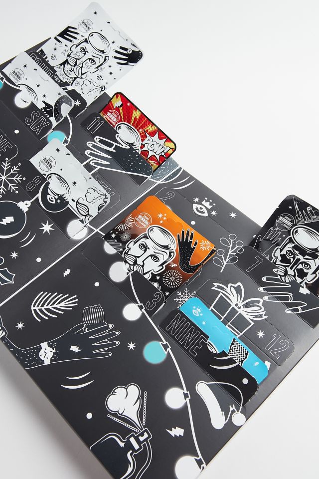 BARBER PRO Face Mask Advent Calendar Urban Outfitters