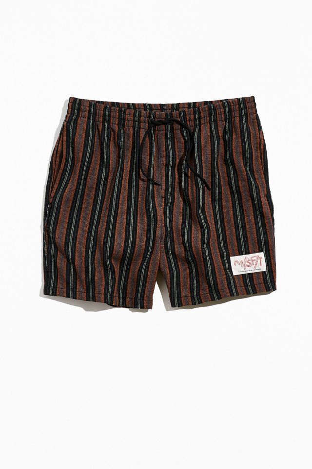 M/SF/T Grass Stripe Volley Short | Urban Outfitters