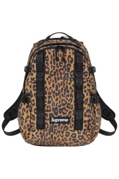 supreme tan backpack