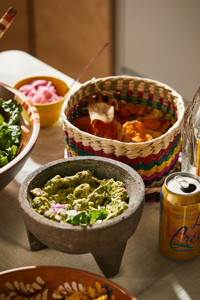 Mortar, Pestle And Tortilla Basket Set Urban Outfitters