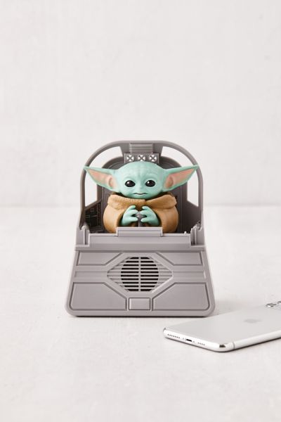 The Mandalorian Baby Yoda Sound Reactive Animated Bluetooth Speaker 