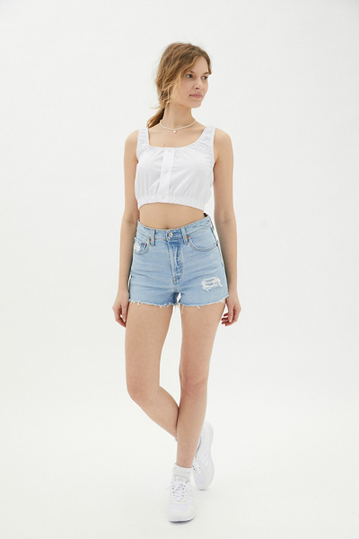 levi ribcage shorts