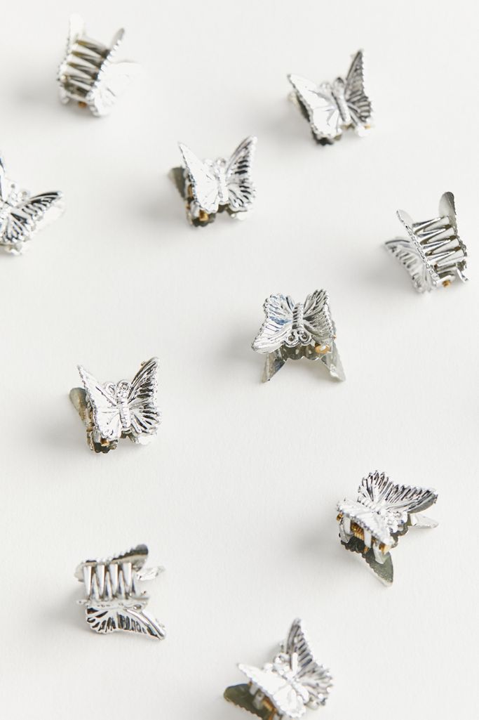 Vintage Butterfly Hair Clip Set Urban Outfitters