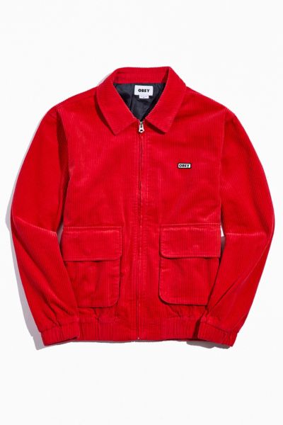 OBEY Captain Corduroy Jacket | Urban Outfitters Canada