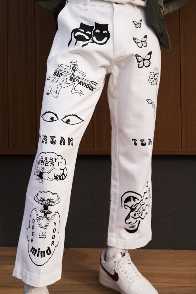 OBEY Printed Carpenter Pant | Urban Outfitters