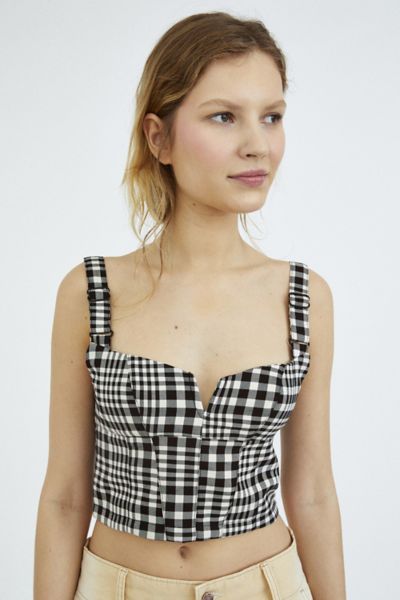 urban outfitters bustier top