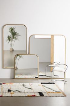 Slide View: 4: Selene Extra Large Floor Mirror