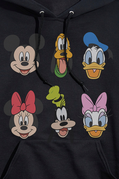 urban outfitters friends hoodie sweatshirt black