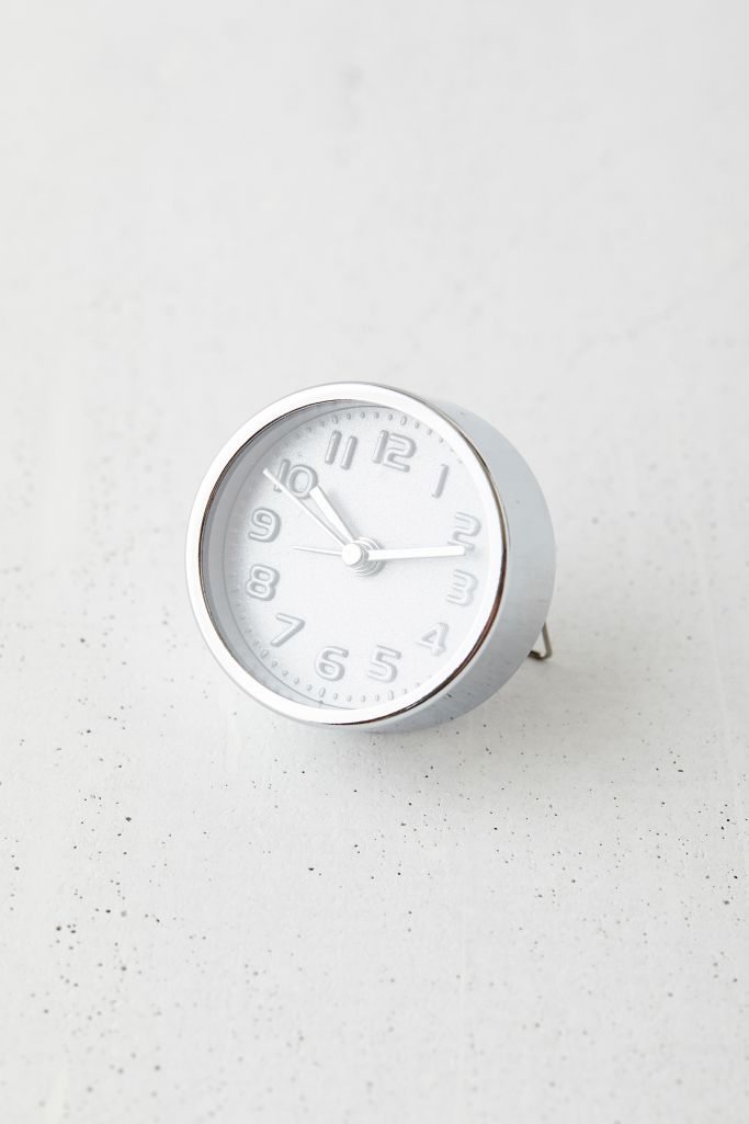 Kikkerland Design Round Mini Alarm Clock Urban Outfitters
