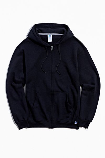 russell athletic zip up hoodie