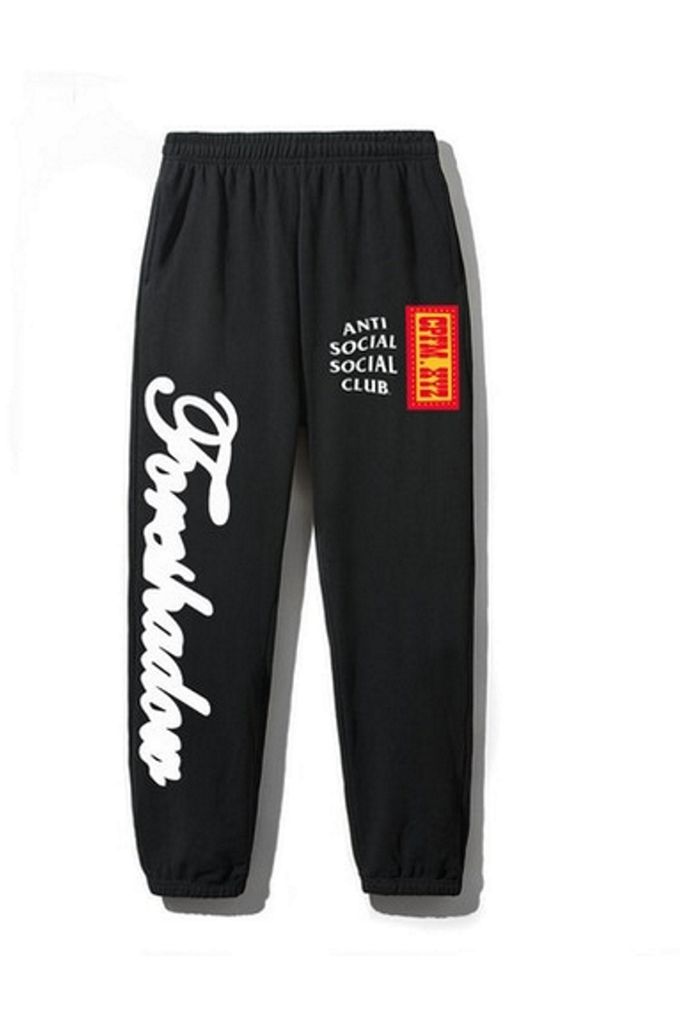 Anti Social Social Club X Cpfm Sweatpants Black | Urban Outfitters