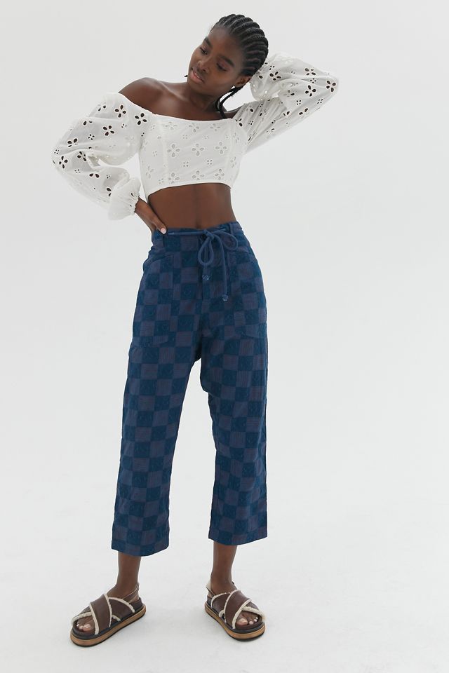 Kimchi Blue Owen Checkered Pant | Urban Outfitters