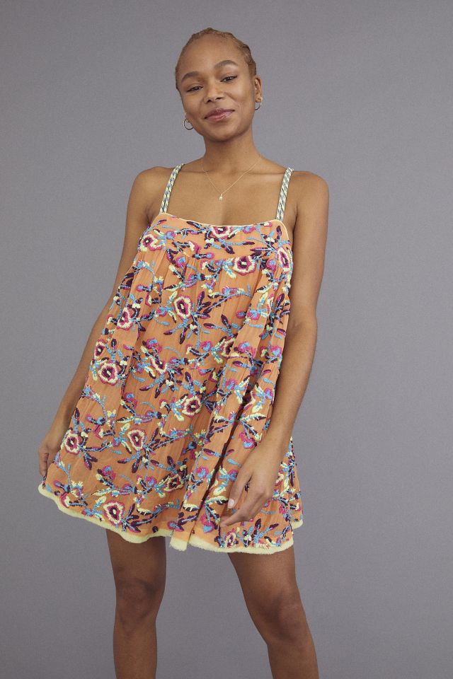 Kimchi Blue Heat Wave Floral Mini Dress | Urban Outfitters Canada