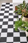 Checkerboard Indoor/Outdoor Woven Rug | Urban Outfitters