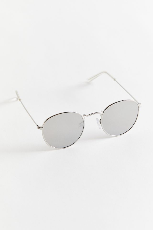 Luke Metal Round Sunglasses Urban Outfitters