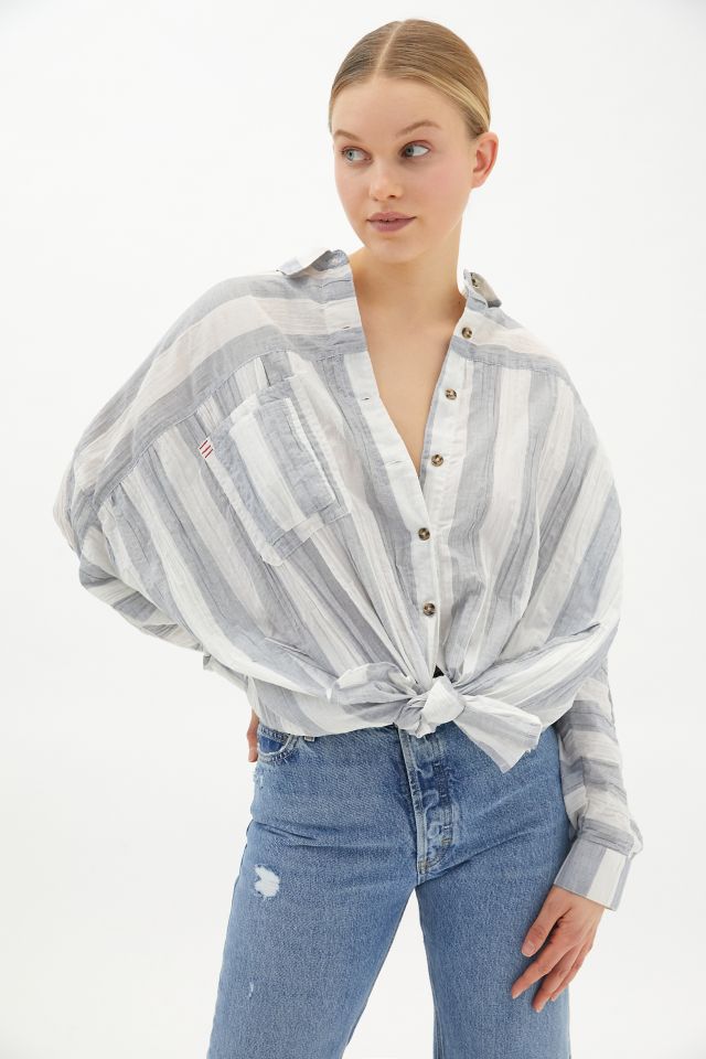 oversized button down shirts