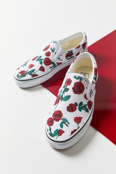 red roses vans