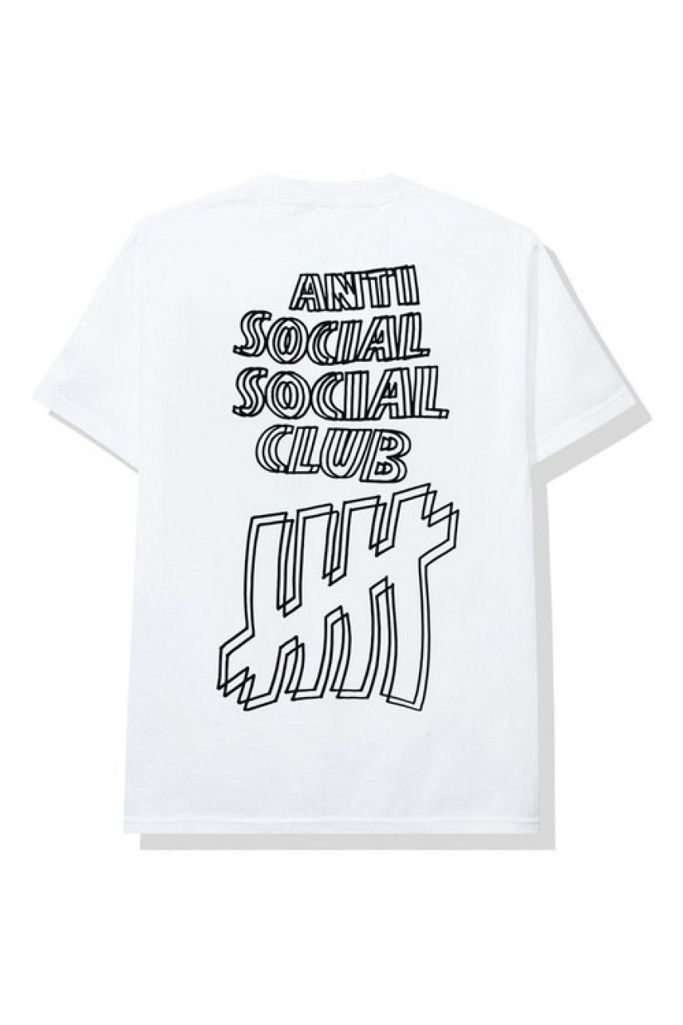 Anti Social Social Club X Undefeated Tee White | Urban Outfitters