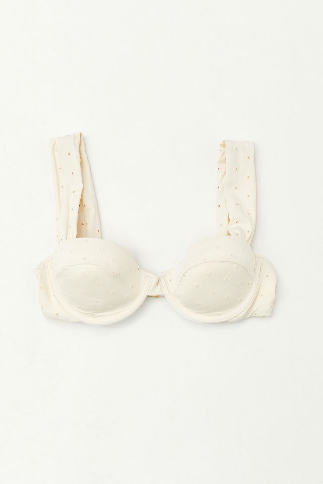 WeWoreWhat Claudia Eyelet Underwire Bikini Top | Urban Outfitters