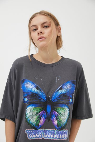 urban outfitters butterfly shirt