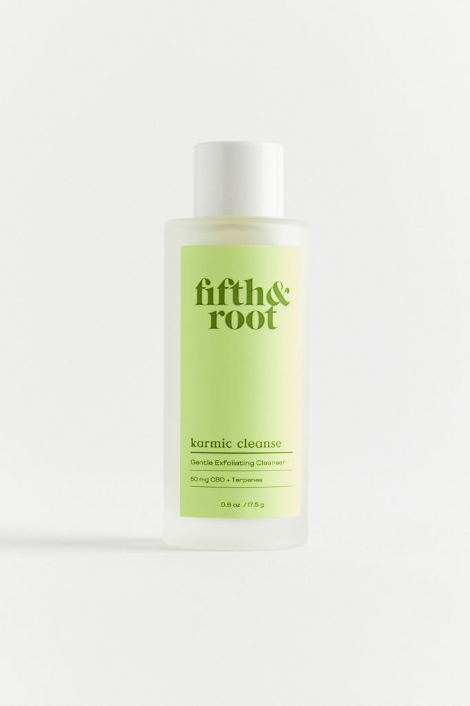 Fifth & Root Karmic Cleanse Gentle Exfoliating CBD Cleanser Urban