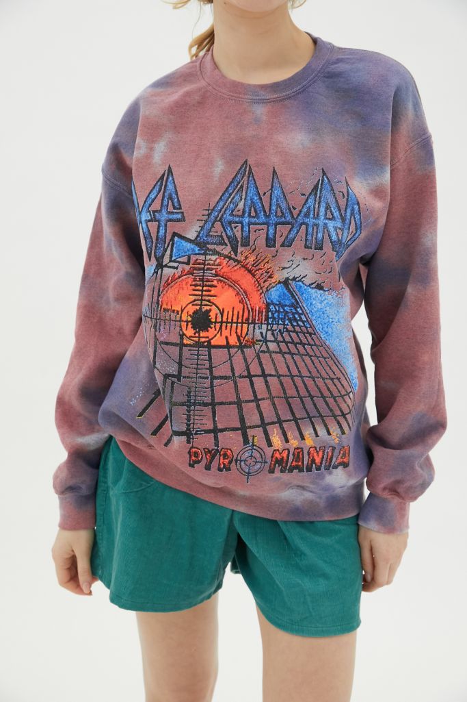 def leppard pyromania sweatshirt