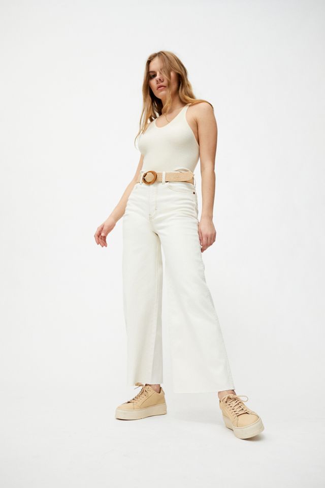 Wrangler Worldwide HighWaisted Wide Leg Jean Cottonwood Urban