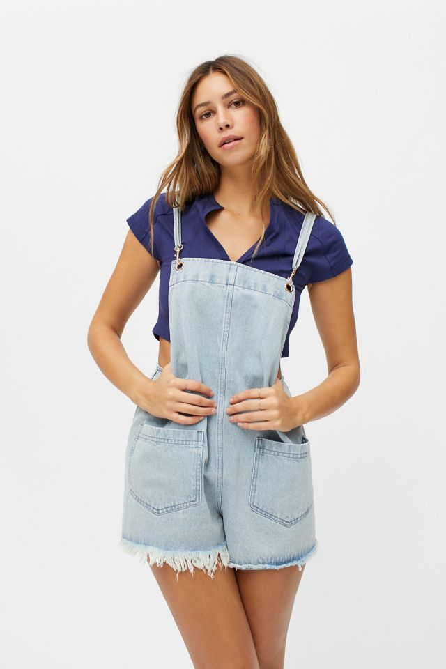 Show Me Your Mumu Trude Denim Overall | Urban Outfitters