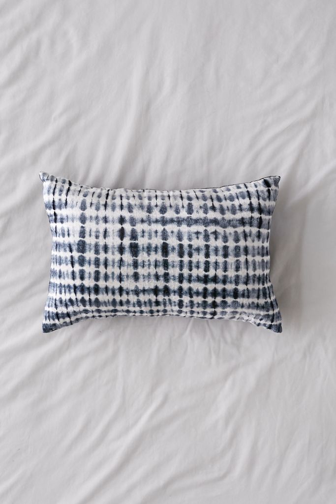 Velvet TieDye Bolster Pillow Urban Outfitters