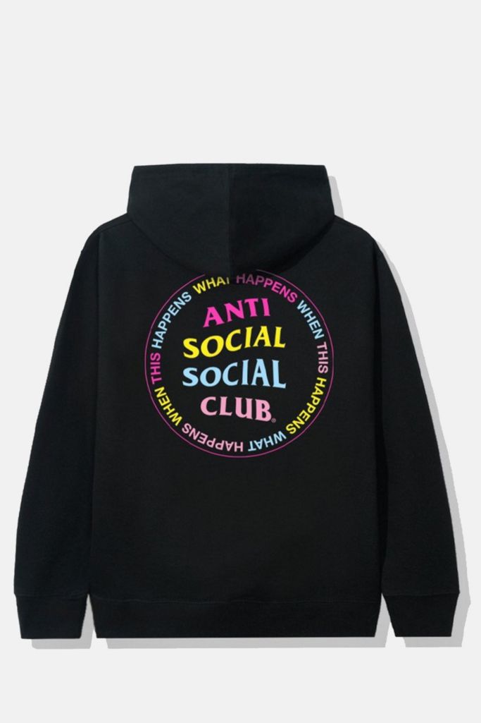 Anti Social Social Club What Happened Hoodie Black | Urban Outfitters