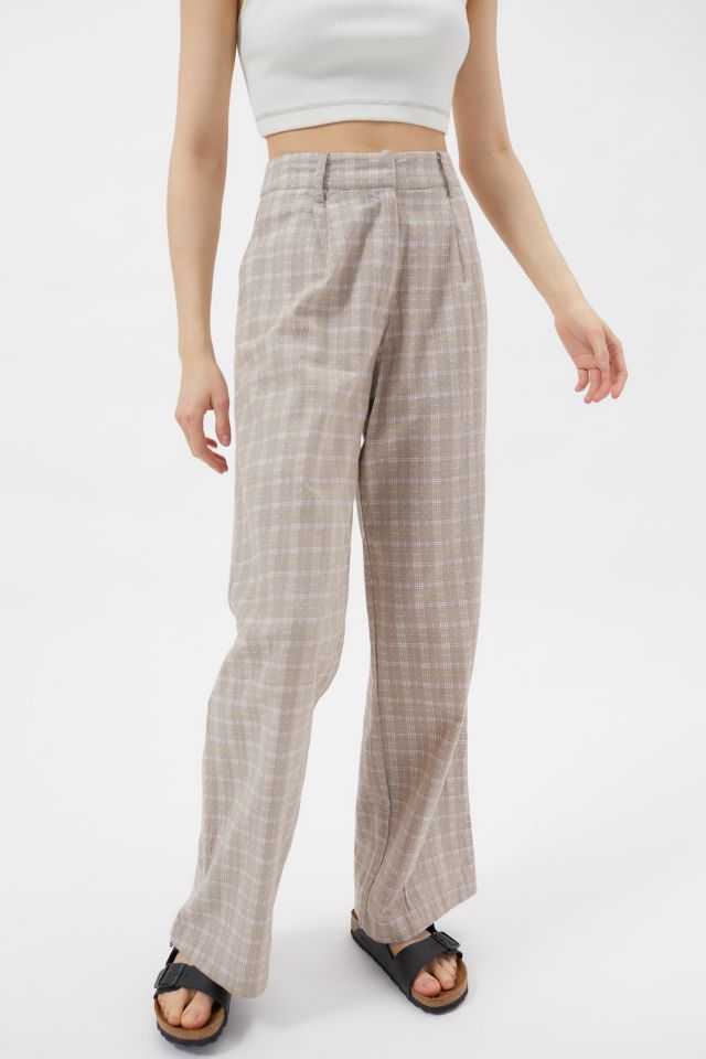 Motel Onfal Plaid Trouser Pant | Urban Outfitters