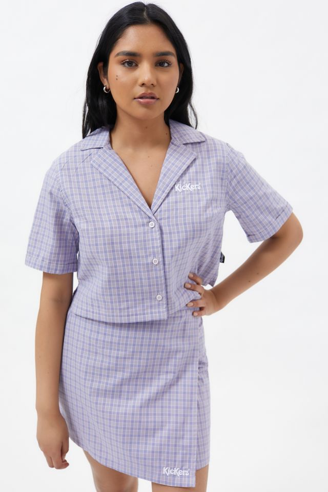 Kickers Checkered ButtonDown Shirt Urban Outfitters
