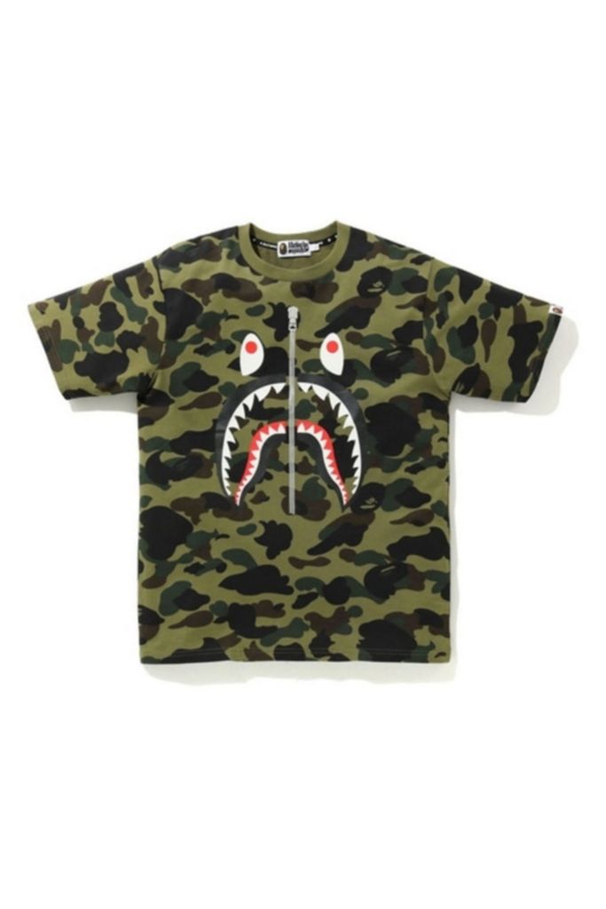 Bape 1St Camo Wgm Shark Tee | Urban Outfitters