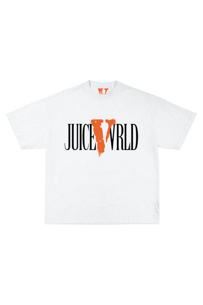 Juice Wrld X Vlone TShirt White Urban Outfitters