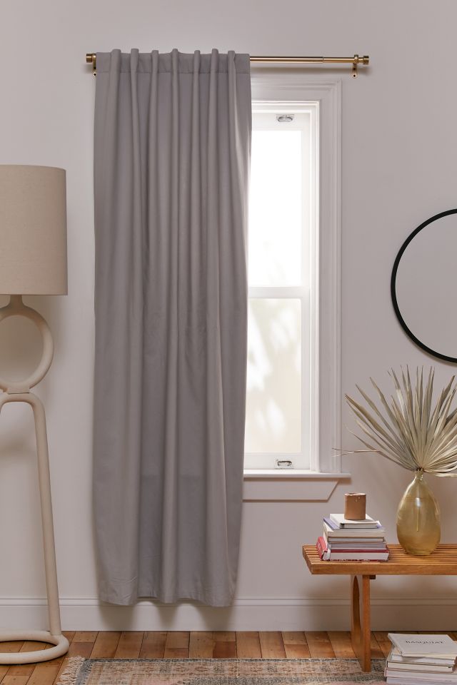 Washed Cotton Blackout Window Panel Urban Outfitters