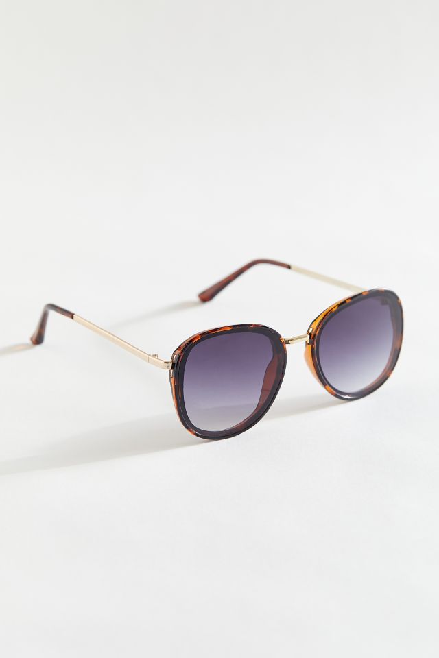 Amelia Combination Round Sunglasses Urban Outfitters