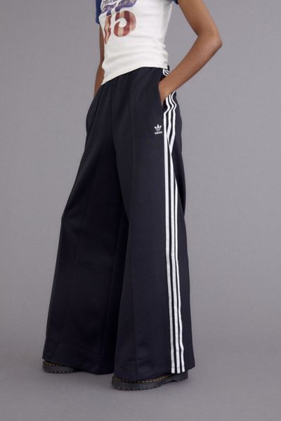 adidas wide leg trousers