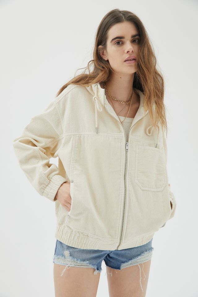 BDG Ada Corduroy Hooded Bomber Jacket | Urban Outfitters