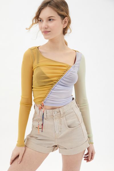 sheer top urban outfitters