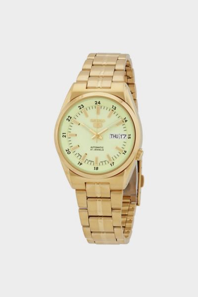 Seiko Seiko 5 Automatic Champagne Dial Men's Watch SNK578J1