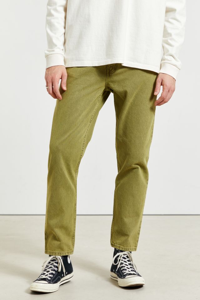 BDG Dad Jean – Olive Overdye | Urban Outfitters