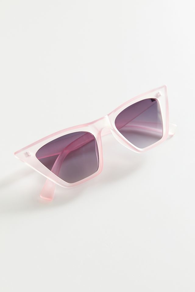 Dylan Angular Rectangle Sunglasses | Urban Outfitters