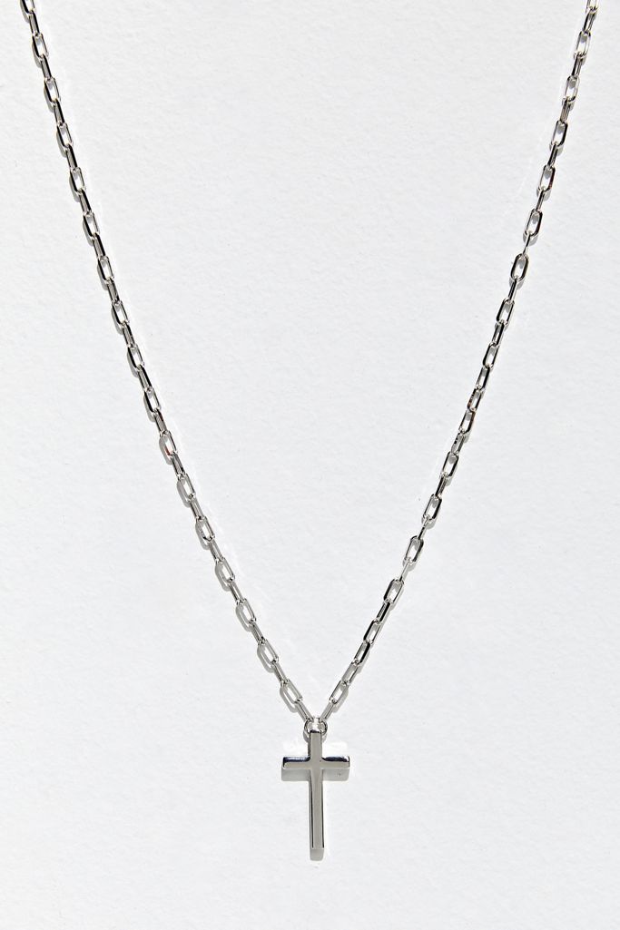 Cross Charm Necklace Urban Outfitters