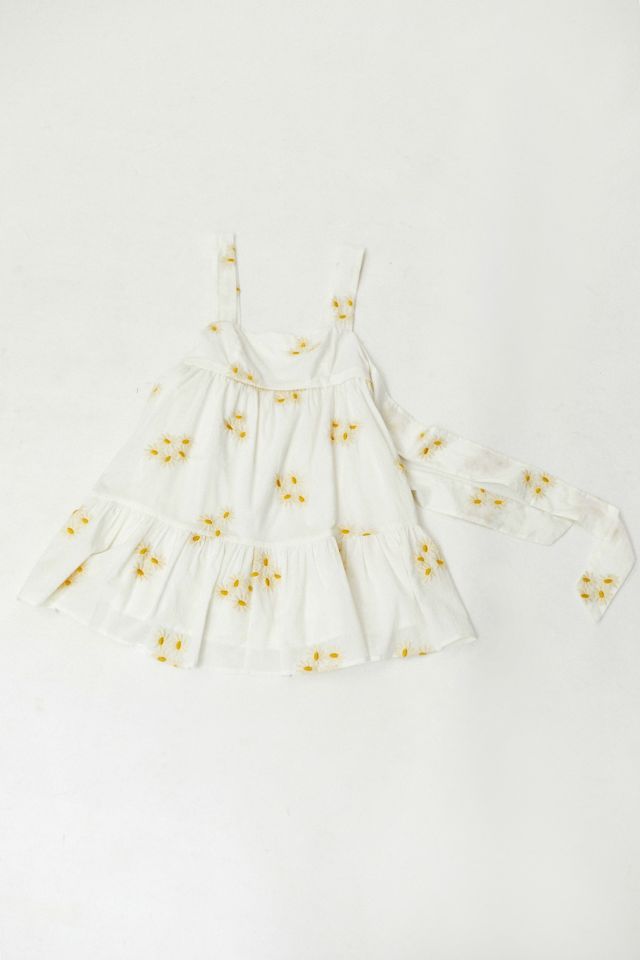 待望の再入荷 アーバンアウトフィッターズ Urban Outfitters レディース ワンピース ワンピース ドレス Uo Avril Embroidered Tie Back Frock Dress W 新着商品 Hokkaidoizakaya Id