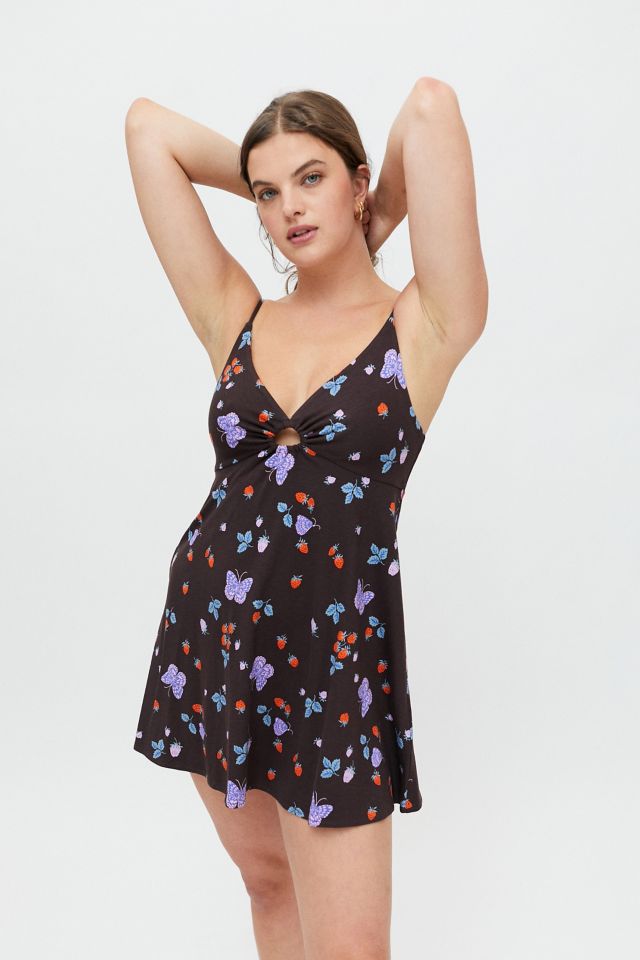 Uo Camilla O Ring Mini Dress Urban Outfitters