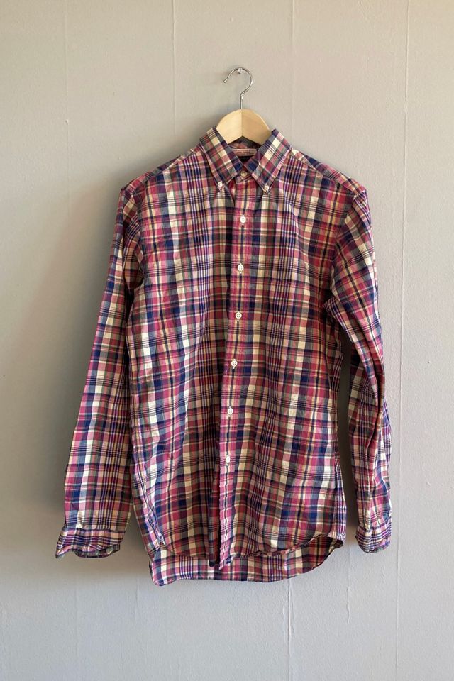 Vintage Ralph Lauren Rugby Madras Shirt | Urban Outfitters