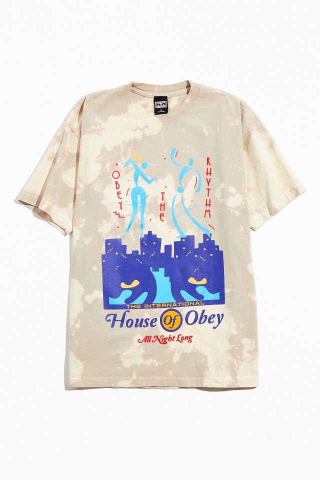 OBEY All Night Long Tee | Urban Outfitters