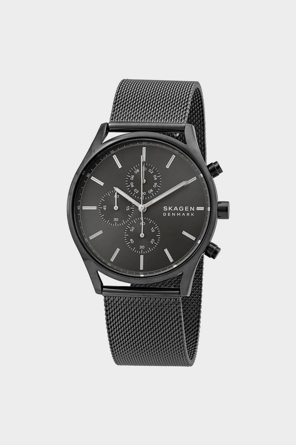 Slide View: 1: Skagen Chronograph Quartz Grey Dial Men's Watch SKW6608